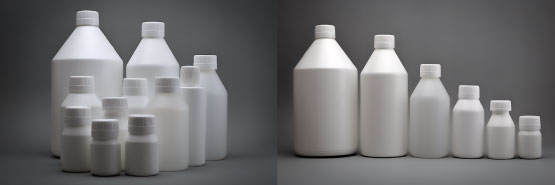 botellas medicinales